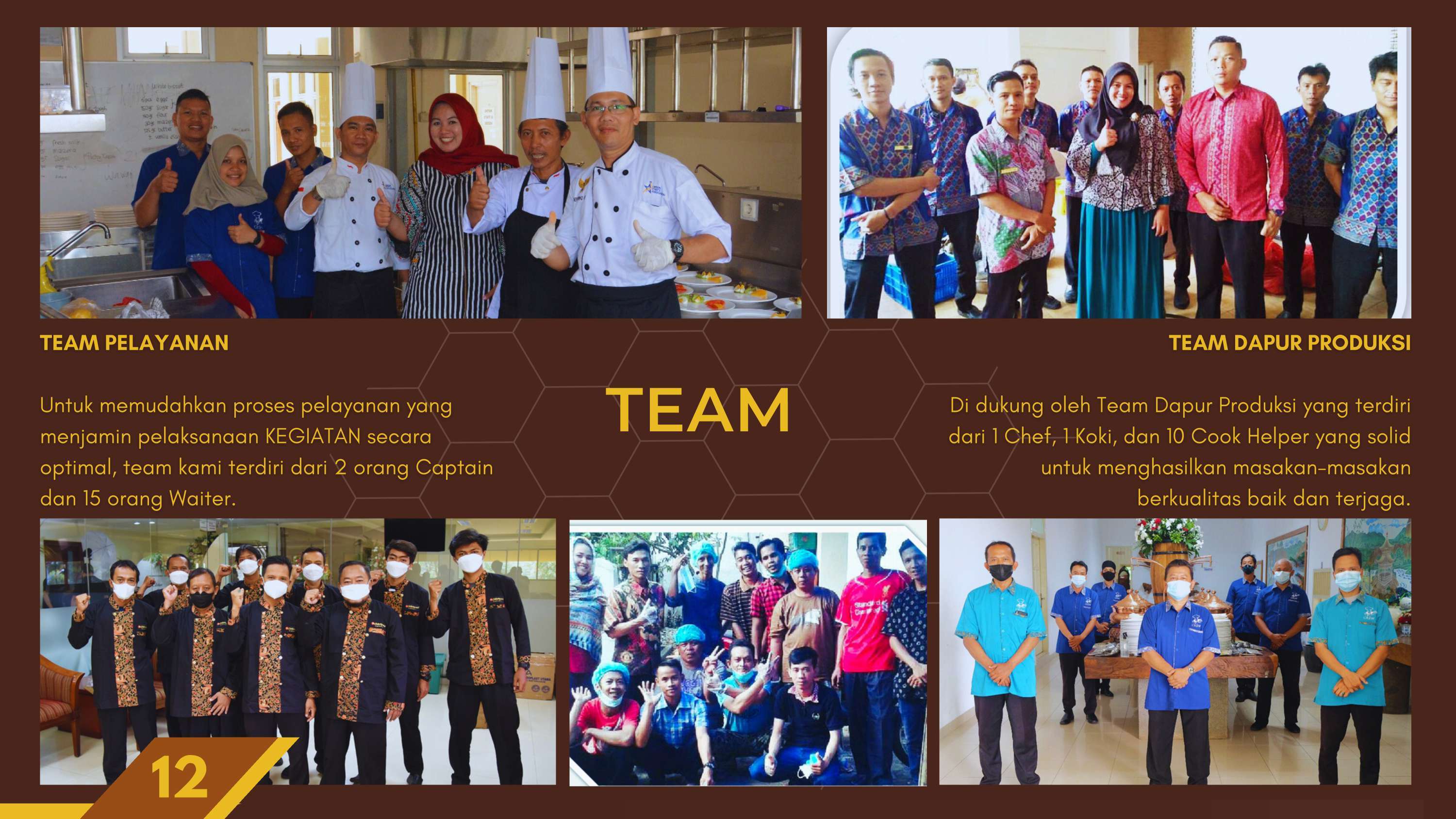 Tim Dapur Produksi InCatering CV Arta Raya Sejahtera