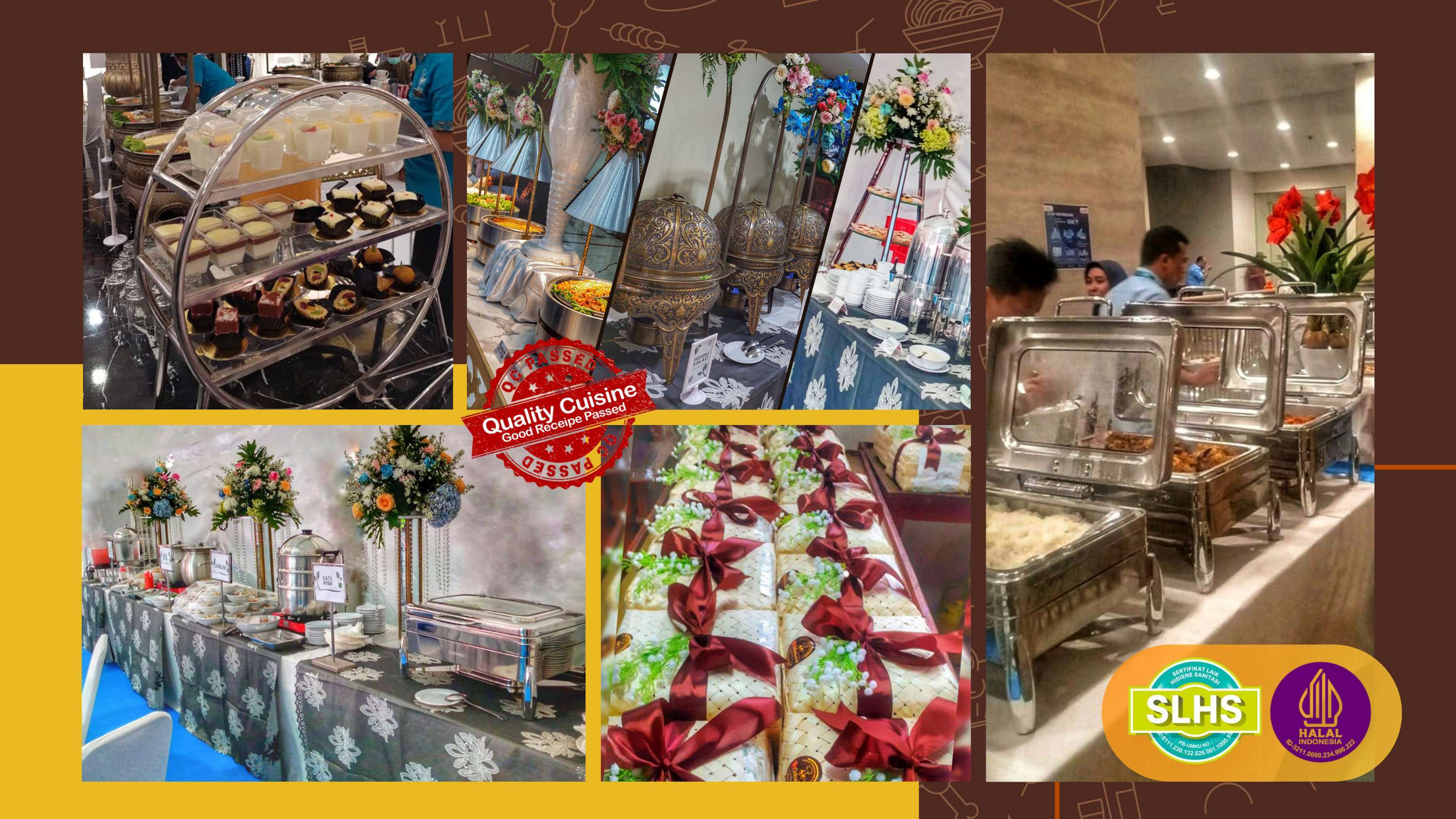 Setup Buffet Prasmanan Mewah InCatering